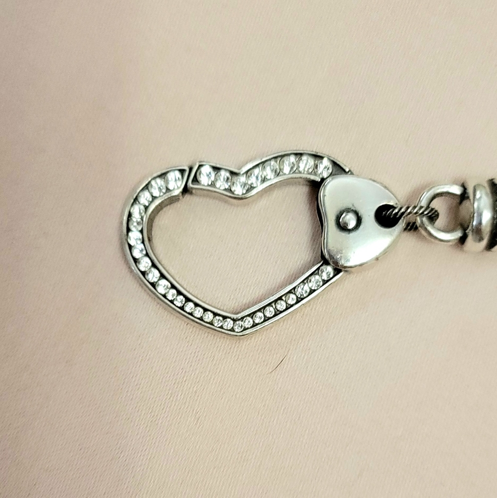 Brighton Chunky Heart & Crystal Bracelet - Picture 6 of 9